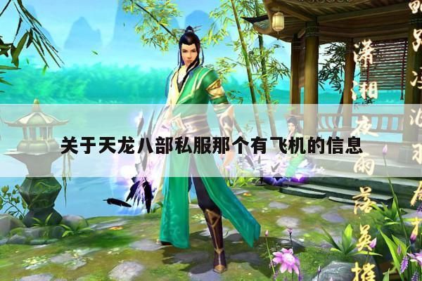 天龙八部私服揭秘：真有“飞机”这一说